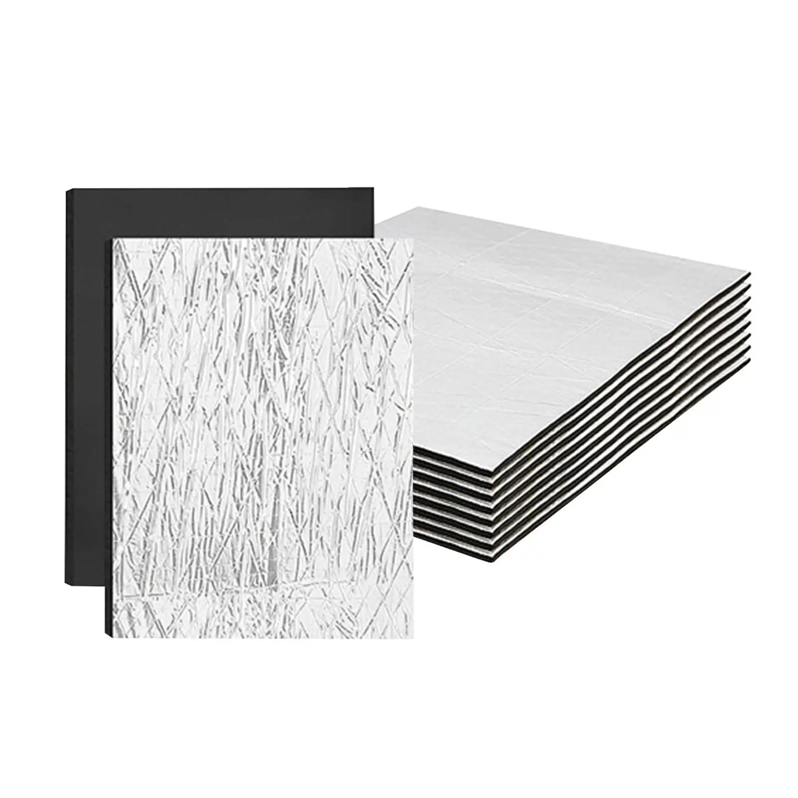 Sound Deadener Heat Insulation Mat Adhesive Backing Car Soundproof Pad for Auto Roof Door Trunk Noise Reduction
Sound Deadener Heat Insulation Mat Adhesive Backing Car Soundproof Pad for Auto Roof Door Trunk Noise Reduction