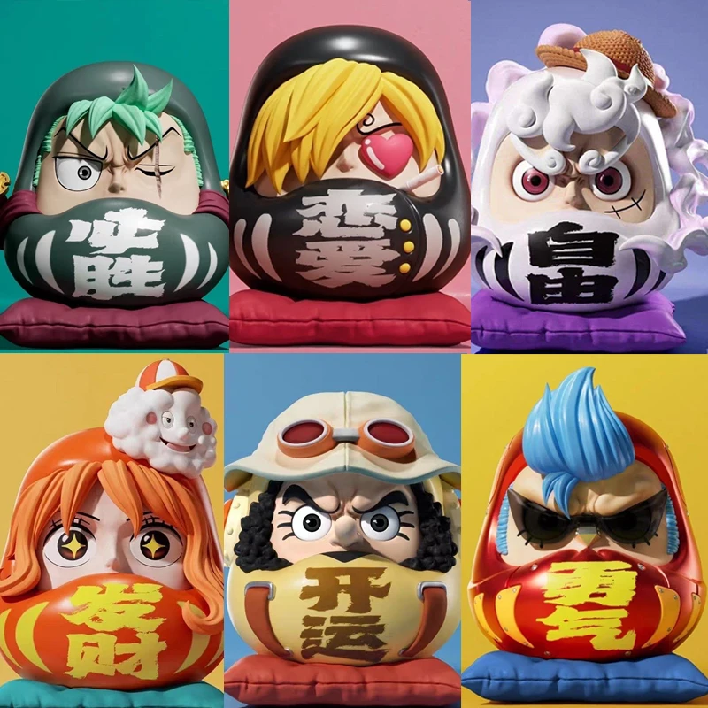 One Piece Figures Sanji Nika Luffy Roronoa Zoro Nami Daruma Action Figures PVC Anime Model Collection Birthday for Children Toys
One Piece Figures Sanji Nika Luffy Roronoa Zoro Nami Daruma Action Figures PVC Anime Model Collection Birthday for Children Toys