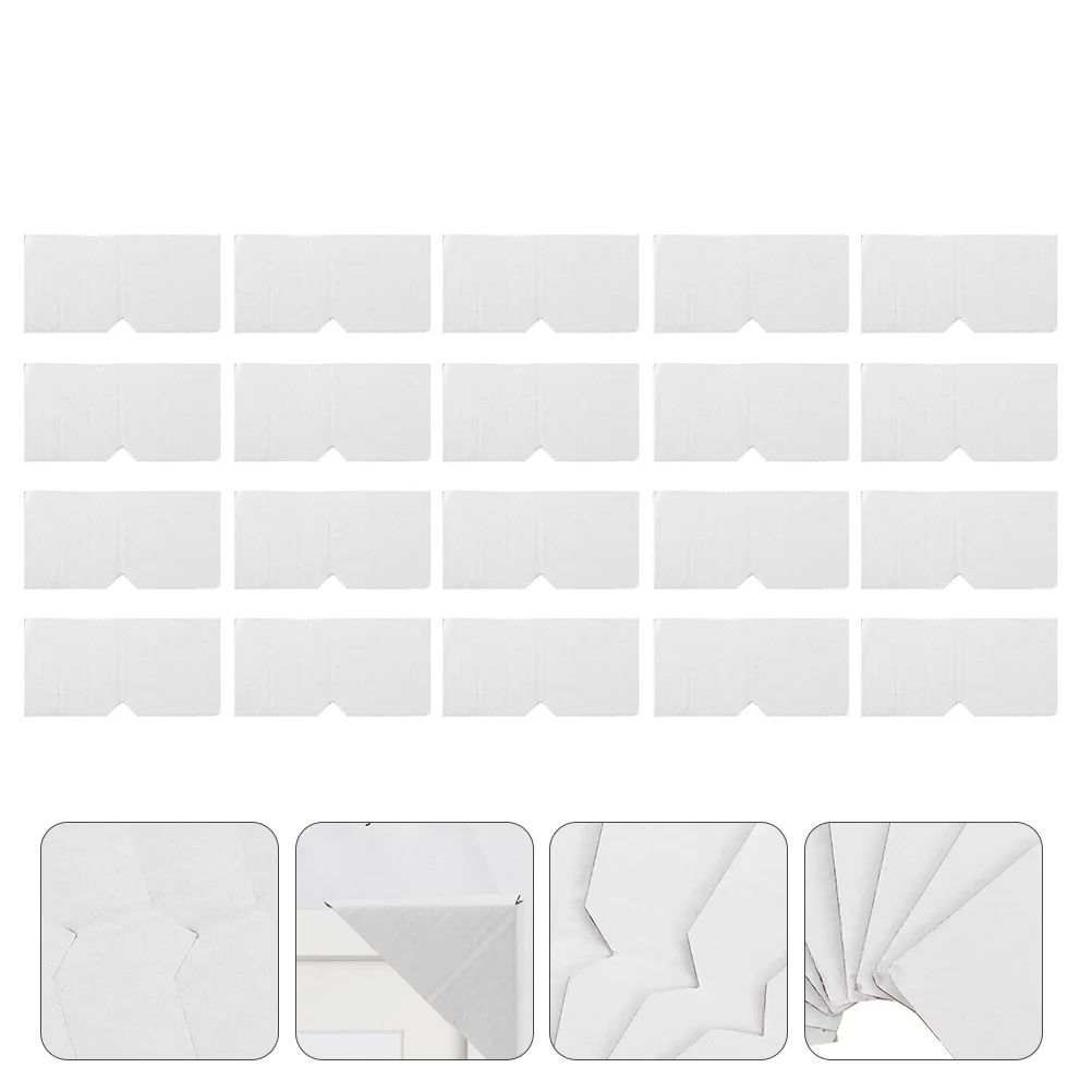 200 Pcs Picture Frame Corner Protector Guard Cardboard Protectors Safety Photo Guards
200 Pcs Picture Frame Corner Protector Guard Cardboard Protectors Safety Photo Guards