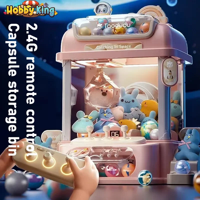 Claw Machine Toy Capsule Drawing Machine Electric Doll Grabbing Machine 2.4G Toy Claw Machine Doll To Catch Clip Doll Toy girl
Claw Machine Toy Capsule Drawing Machine Electric Doll Grabbing Machine 2.4G Toy Claw Machine Doll To Catch Clip Doll Toy girl