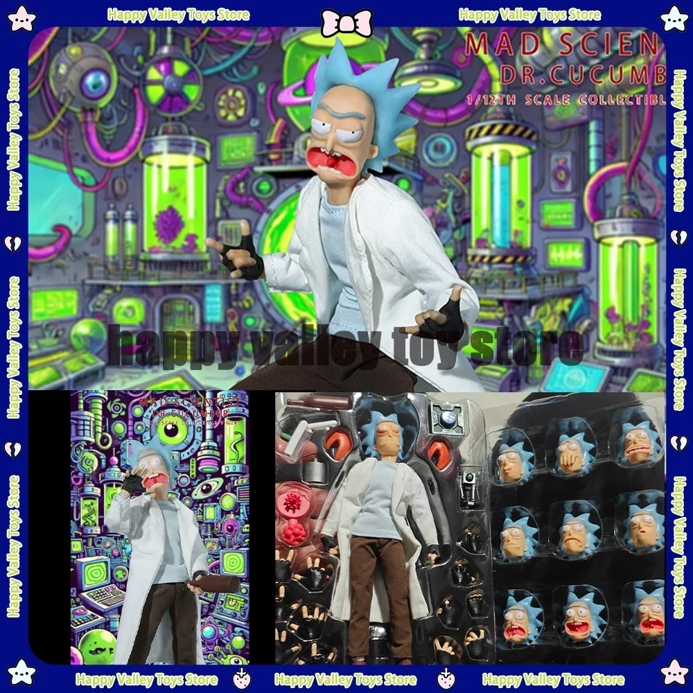 Joy Man Toys JMToys JM006 1/12 Scale Dr.Cucumber Action Figure Mad Scientist 6" Full Set Male Soldier Model Kids Doll Item Gifts
Joy Man Toys JMToys JM006 1/12 Scale Dr.Cucumber Action Figure Mad Scientist 6" Full Set Male Soldier Model Kids Doll Item Gifts