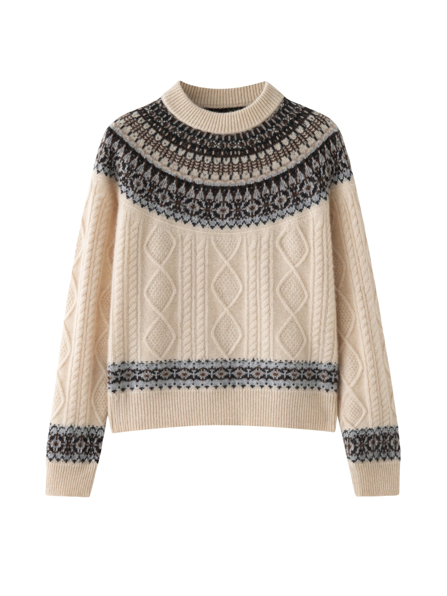 Light Luxury Woman 100% Cashmere Sweater Elegant Long Sleeve Clothing Tops Autumn Winter Knitwear Retro Pullover Ladies Jumper
Light Luxury Woman 100% Cashmere Sweater Elegant Long Sleeve Clothing Tops Autumn Winter Knitwear Retro Pullover Ladies Jumper