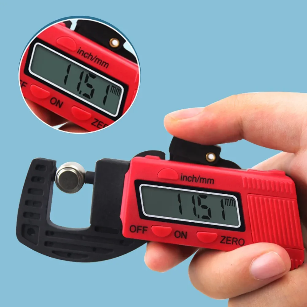 0-12.7mm Caliper Carbon Fiber Composites Electronic Digital Display Thickness Caliper Micrometer Gauge INCH/MM Measurement Tool
0-12.7mm Caliper Carbon Fiber Composites Electronic Digital Display Thickness Caliper Micrometer Gauge INCH/MM Measurement Tool