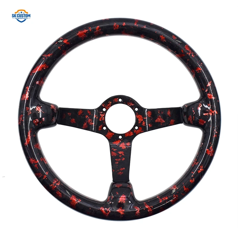14 Inch Red Carbon Fiber Steering Wheel 90 Deep Universal Racing Car Steering Wheel
14 Inch Red Carbon Fiber Steering Wheel 90 Deep Universal Racing Car Steering Wheel