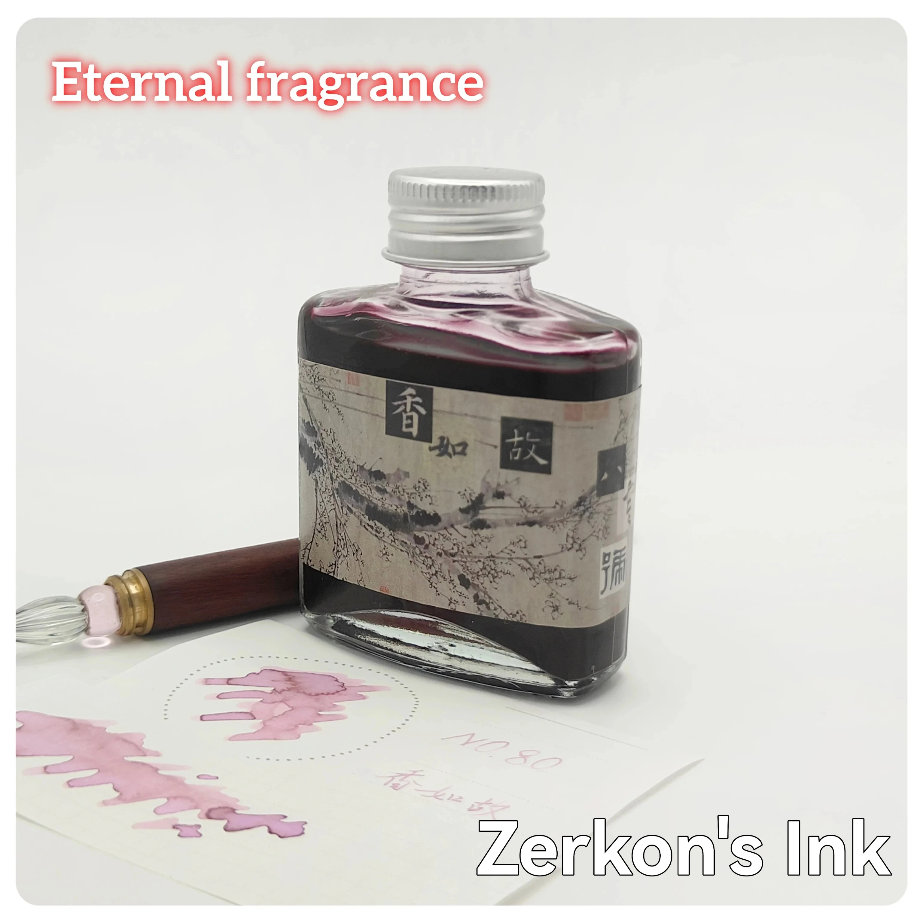 Zerkon's Ink NO.80 Eternal Fragrance, Hand Account Pen Shading Ink
Zerkon's Ink NO.80 Eternal Fragrance, Hand Account Pen Shading Ink