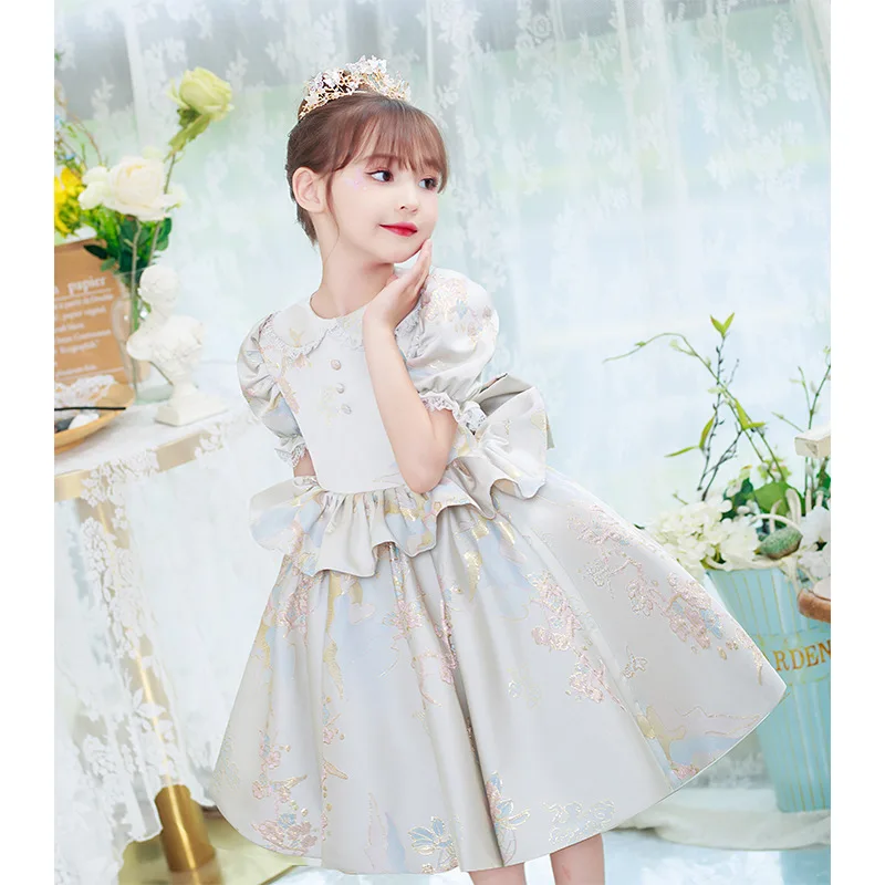 Girls' Dress Princess Dress, Flower Girl Fluffy Dress Girl Little Host Children's Birthday, One Year Dress Baby Girl
Girls' Dress Princess Dress, Flower Girl Fluffy Dress Girl Little Host Children's Birthday, One Year Dress Baby Girl