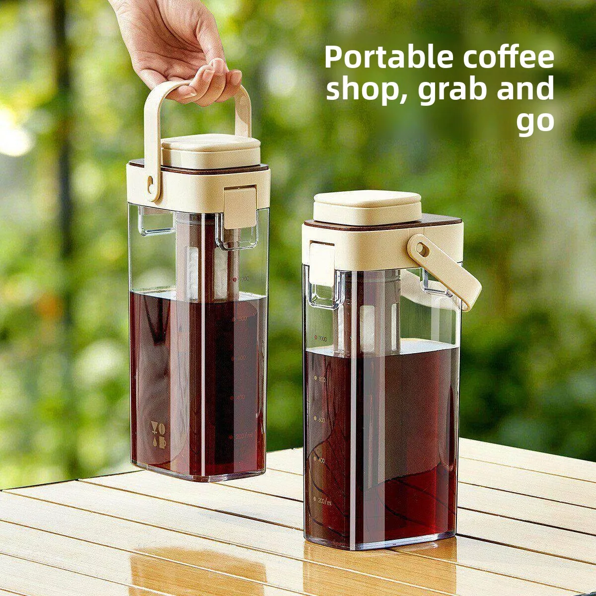 Large Capacity Cold Brew Coffee Pot Portable Refrigerator Resistant High Temperature Proof Cold Brew Tea Pot Korean Style
Large Capacity Cold Brew Coffee Pot Portable Refrigerator Resistant High Temperature Proof Cold Brew Tea Pot Korean Style
