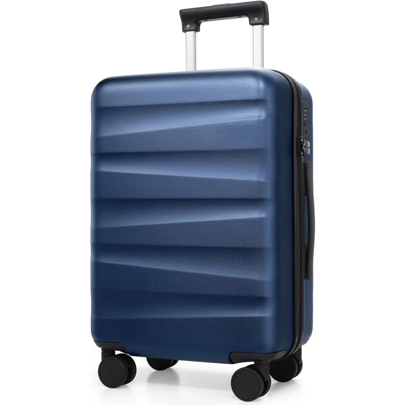 20Inch Carry-On Luggage, Lightweight PC HardShell Suitcase with 360° Spinner Wheels, TSA-Approved
20Inch Carry-On Luggage, Lightweight PC HardShell Suitcase with 360° Spinner Wheels, TSA-Approved