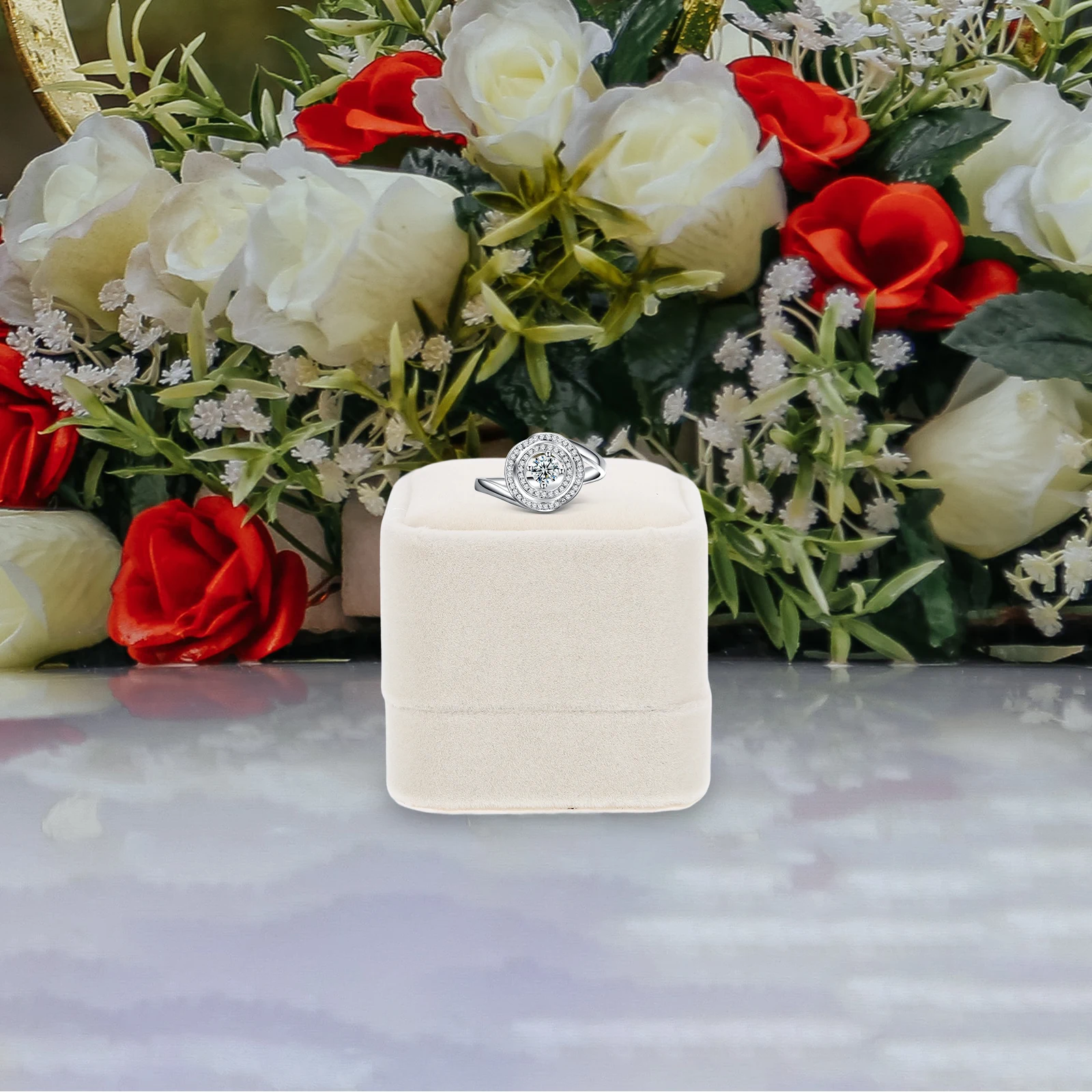 Ring Box Small Jewelry Storage For Wedding Engagement Proposal Travel Jewelry Case Compact Lightweight Organizer For Earrings
Ring Box Small Jewelry Storage For Wedding Engagement Proposal Travel Jewelry Case Compact Lightweight Organizer For Earrings