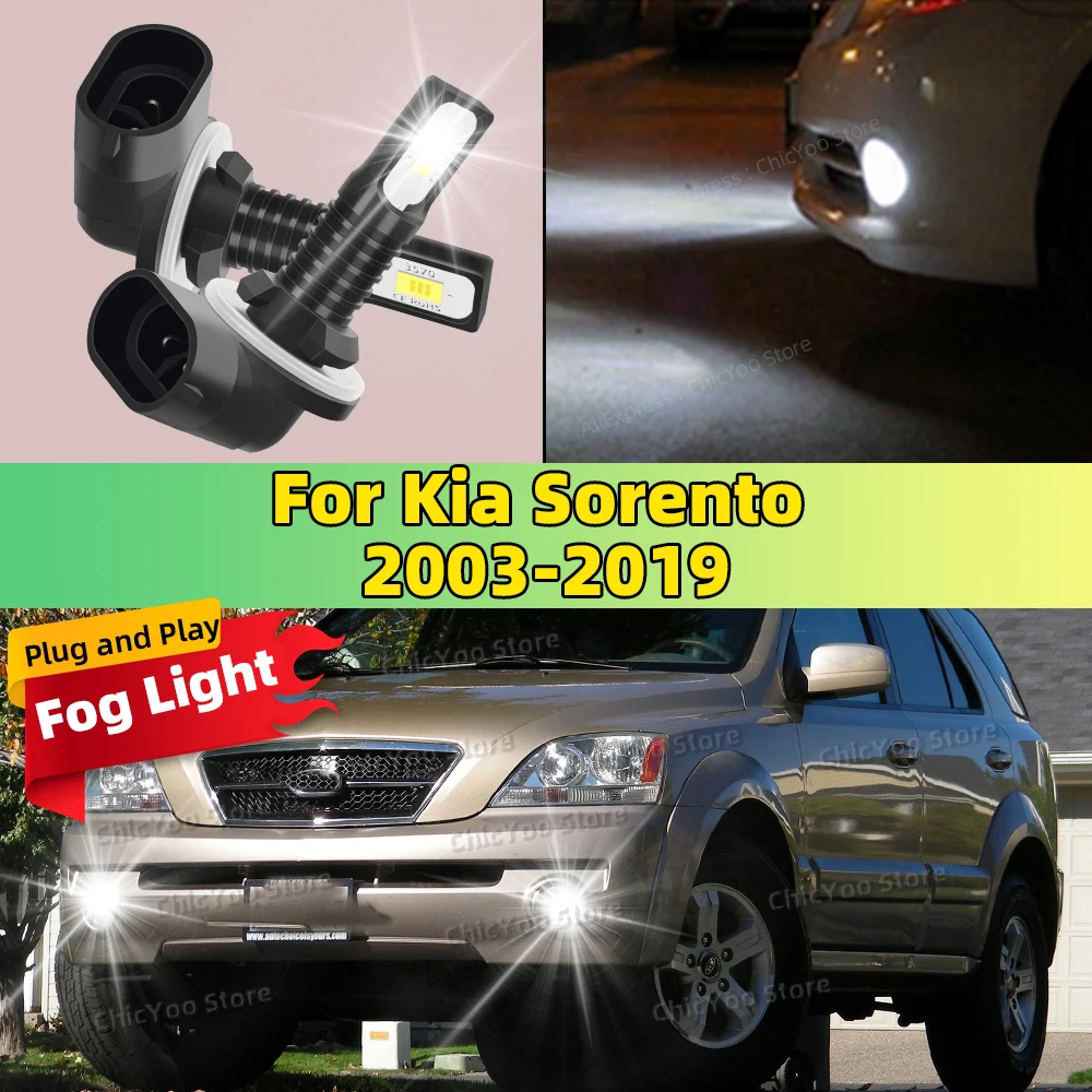 Для Kia Sorento 2003-2019 2010 2011 2012 2013 2014 2015 2016 2017 2 шт. светодиодные лампы автомобильные противотуманные фары 6000K антибликовая лампа
Для Kia Sorento 2003-2019 2010 2011 2012 2013 2014 2015 2016 2017 2 шт. светодиодные лампы автомобильные противотуманные фары 6000K антибликовая лампа