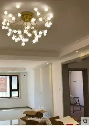 Nordic firefly ceiling lamp living room lamp modern minimalist creative personality lighting warm master bedroom lamp
Nordic firefly ceiling lamp living room lamp modern minimalist creative personality lighting warm master bedroom lamp