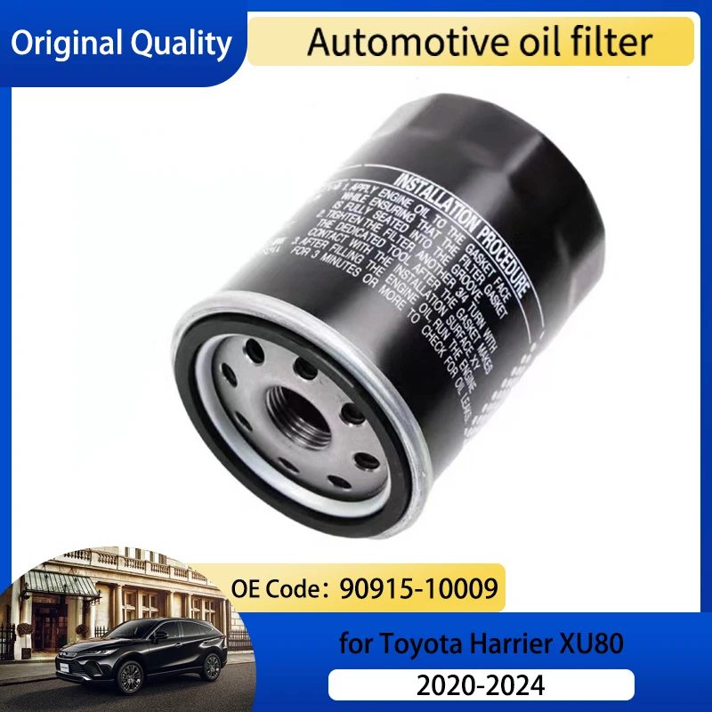 Oil Filter Element for Toyota Harrier XU80 MK4 2020 2021 2022 2023 2024 90915-10009 Oil Filtration Filter Element Accessories
Oil Filter Element for Toyota Harrier XU80 MK4 2020 2021 2022 2023 2024 90915-10009 Oil Filtration Filter Element Accessories