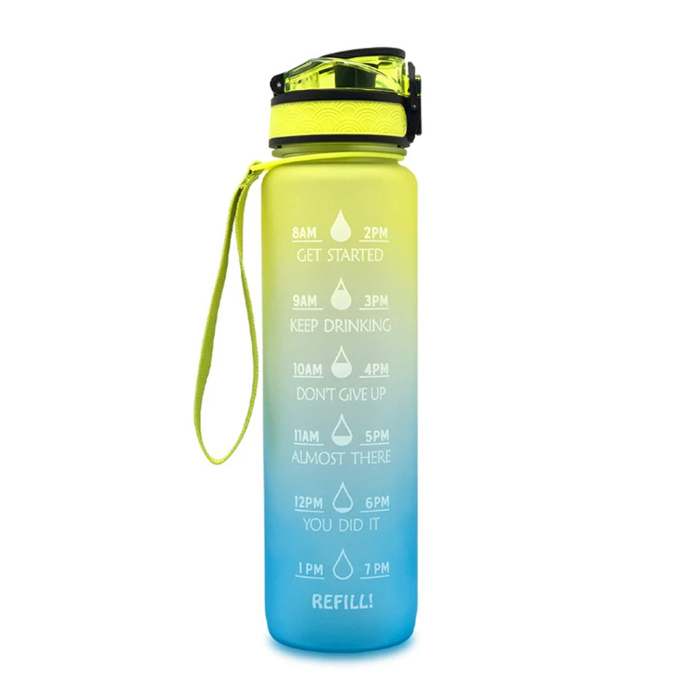Sports Reminder Sports Bottles Fitness Outdoor Frosted Time Scale Reminder Tritan Material Bounce Cover Water Bottle
Sports Reminder Sports Bottles Fitness Outdoor Frosted Time Scale Reminder Tritan Material Bounce Cover Water Bottle