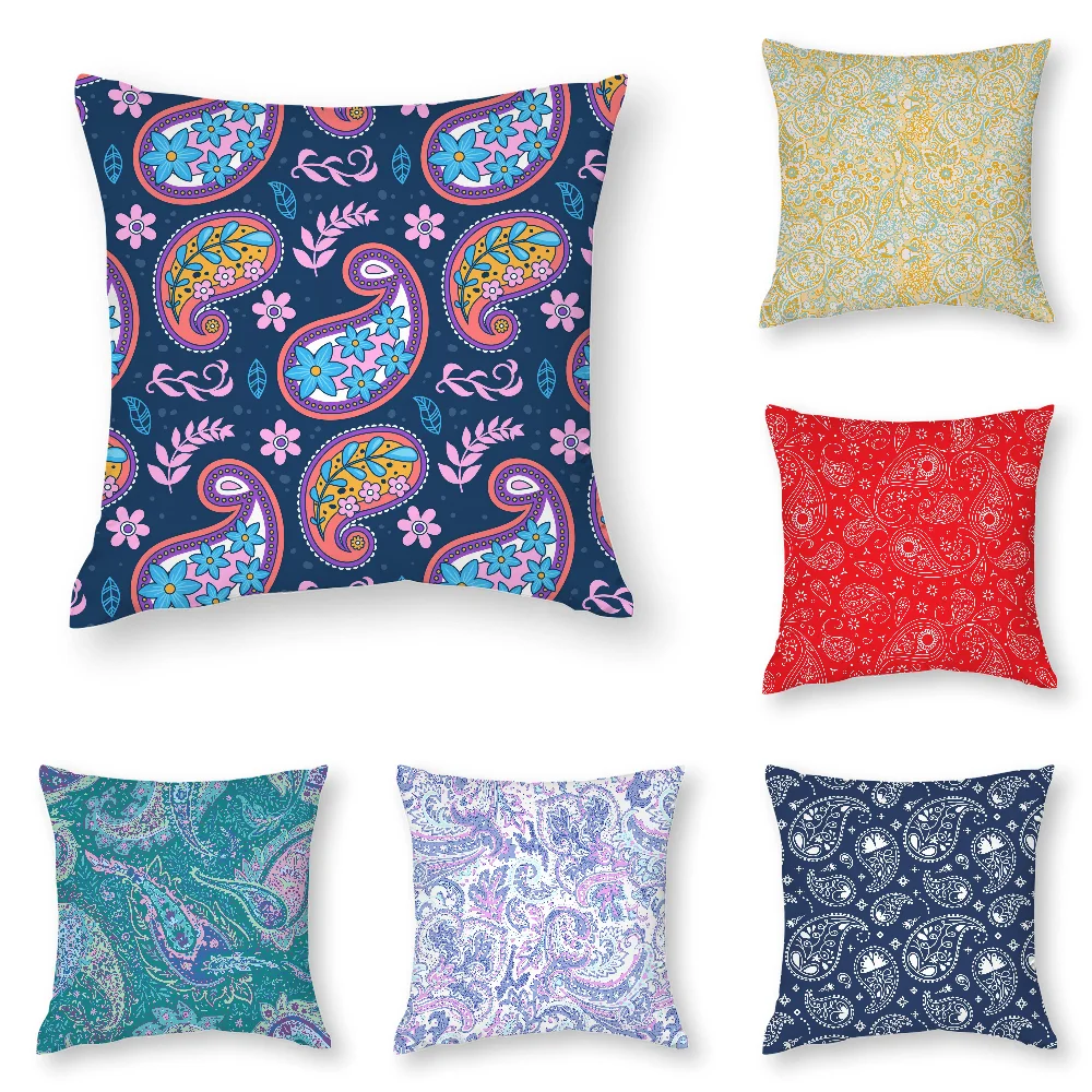 Paisley Bandana Pattern Pillow Case 3D Print Polyester Fiber 40*40 cm Home Sofa Throw Pillow Cover Decoration Festival Gift
Paisley Bandana Pattern Pillow Case 3D Print Polyester Fiber 40*40 cm Home Sofa Throw Pillow Cover Decoration Festival Gift
