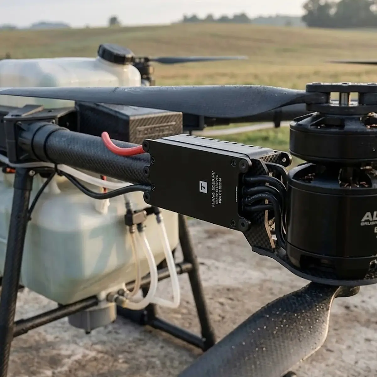 T-Motor FLAME 200A 14S V2.0 Brushless ESC IP55 Waterproof Speed Controller for Multi-rotor Agricultural Spraying Drone UAV
T-Motor FLAME 200A 14S V2.0 Brushless ESC IP55 Waterproof Speed Controller for Multi-rotor Agricultural Spraying Drone UAV