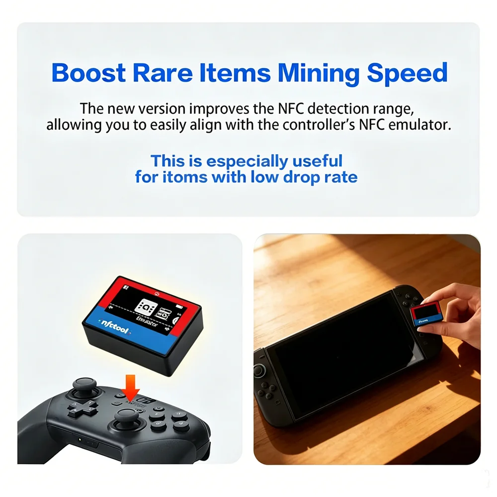New Smart Simulator NFC Pixl Infinite Card Swipe Character Induction Burner for Amiibo Switch/Switch2 3DS, Wii U Game Accessorie
New Smart Simulator NFC Pixl Infinite Card Swipe Character Induction Burner for Amiibo Switch/Switch2 3DS, Wii U Game Accessorie