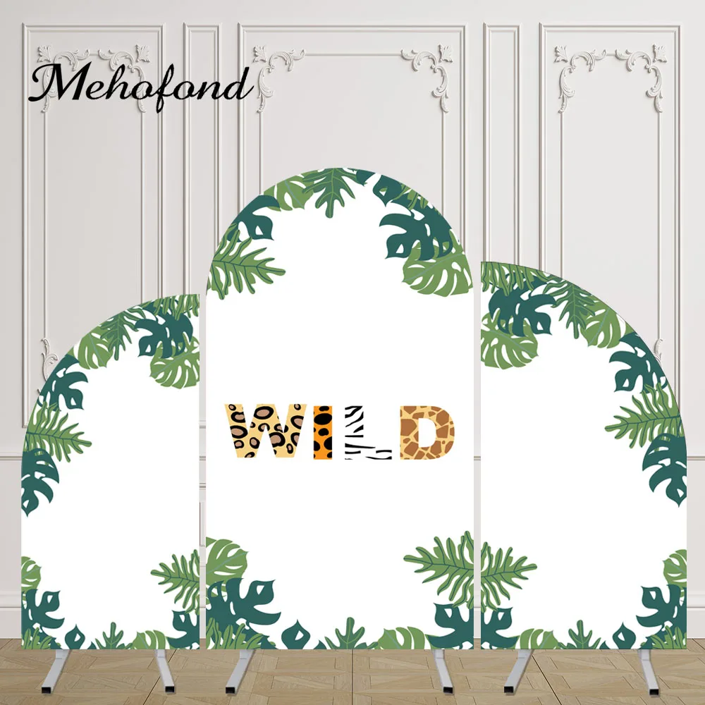 Mehofond Wild Safari Jungle Arch Backdrop Cover for Boy Baby Shower Birthday Party Table Banner Chiara Background Doublesided
Mehofond Wild Safari Jungle Arch Backdrop Cover for Boy Baby Shower Birthday Party Table Banner Chiara Background Doublesided