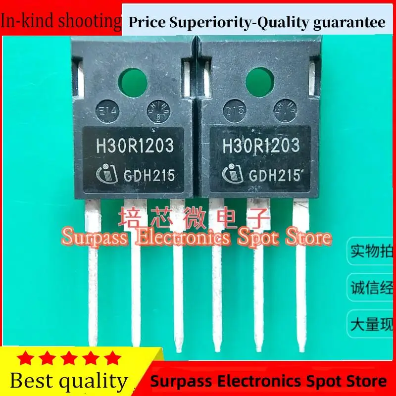 10 шт.-100 шт. H30R1203 IGBT TO-247 30A/1200V цена Гарантия превосходства качества
10 шт.-100 шт. H30R1203 IGBT TO-247 30A/1200V цена Гарантия превосходства качества