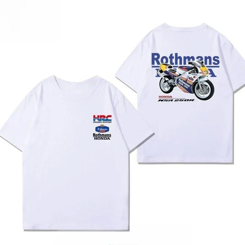 Honda Two Chariots of Fire NSR250 Love Gate HRC Peripheral Short Sleeve Men's and Women's Summer Cotton Versatile T-Shirt Tide
Honda Two Chariots of Fire NSR250 Love Gate HRC Peripheral Short Sleeve Men's and Women's Summer Cotton Versatile T-Shirt Tide