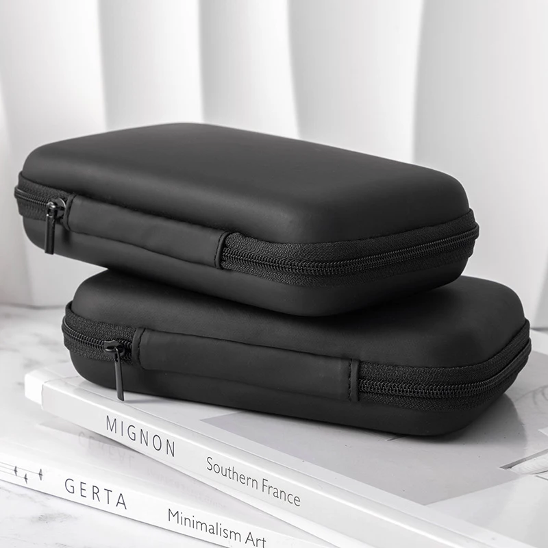 Artificial Leather Digital Storage Bag Portable Earphone Charger Cable U Disk Mini 3C Gadget Organizer Case Artificial Leather Digital Storage Bag Portable Earphone Charger Cable U Disk Mini 3C Gadget Organizer Case