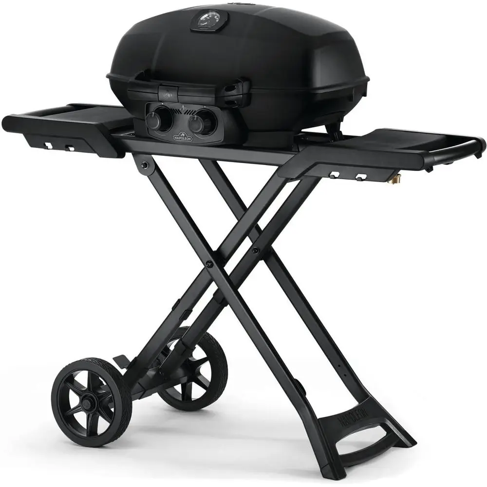 Portable PRO Propane Gas Grill with Scissor Cart, Matte Black, Travel BBQ
Portable PRO Propane Gas Grill with Scissor Cart, Matte Black, Travel BBQ