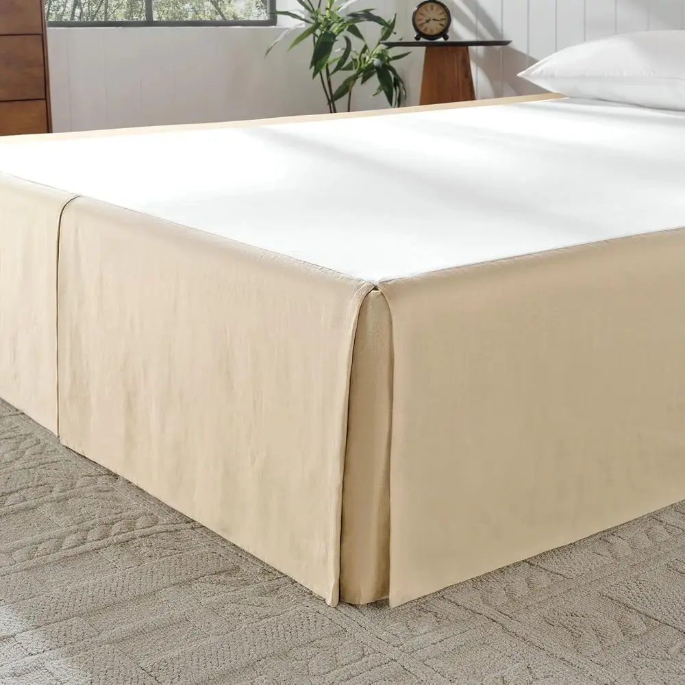 rench Linen Bed Skirt 14" Tailored Drop Dust, Easy it Breathable Natural lax Sot Cozy armhouse Bedding (14" Queen, 60"×80")
rench Linen Bed Skirt 14" Tailored Drop Dust, Easy it Breathable Natural lax Sot Cozy armhouse Bedding (14" Queen, 60"×80")