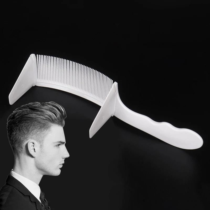 1 piece of new professional barber hair cutting curved positioning comb heat-resistant flat top comb Special for real hair wigs
1 piece of new professional barber hair cutting curved positioning comb heat-resistant flat top comb Special for real hair wigs