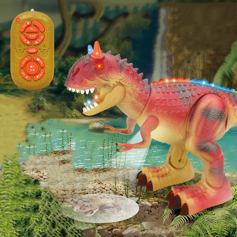 Remote Control Dinosaur Toys Light Up & Realistic Roaring Sound Toys Electronic Walking Toys Rc Dinosaur Robot Toy for Kids Boys
Remote Control Dinosaur Toys Light Up & Realistic Roaring Sound Toys Electronic Walking Toys Rc Dinosaur Robot Toy for Kids Boys