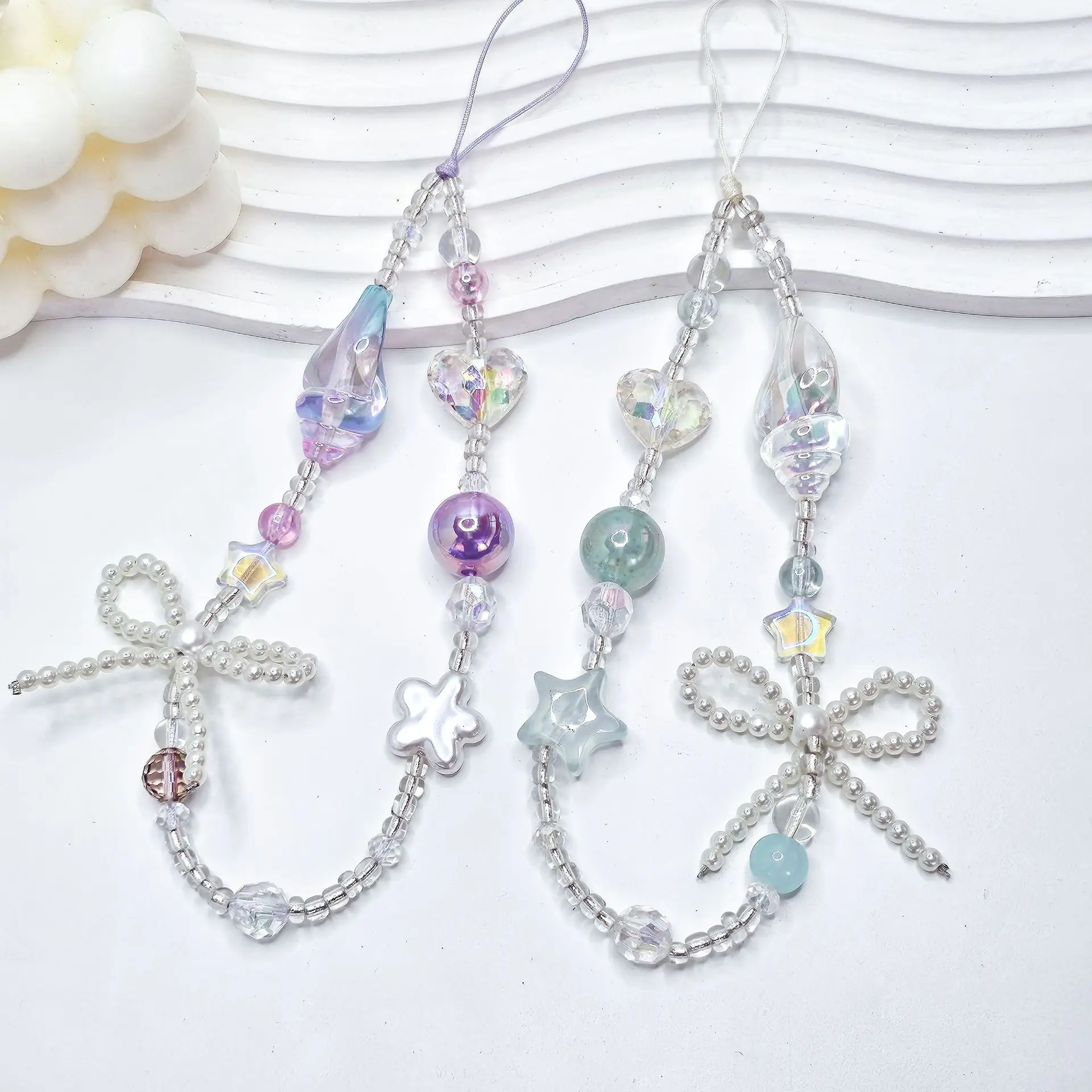 Кавайный ремешок-цепочка для телефона в океанском стиле, синий, фиолетовый, с бисером, креативный мобильный шарм, подвесной веревочный кулон, брелок, ремешок
Кавайный ремешок-цепочка для телефона в океанском стиле, синий, фиолетовый, с бисером, креативный мобильный шарм, подвесной веревочный кулон, брелок, ремешок