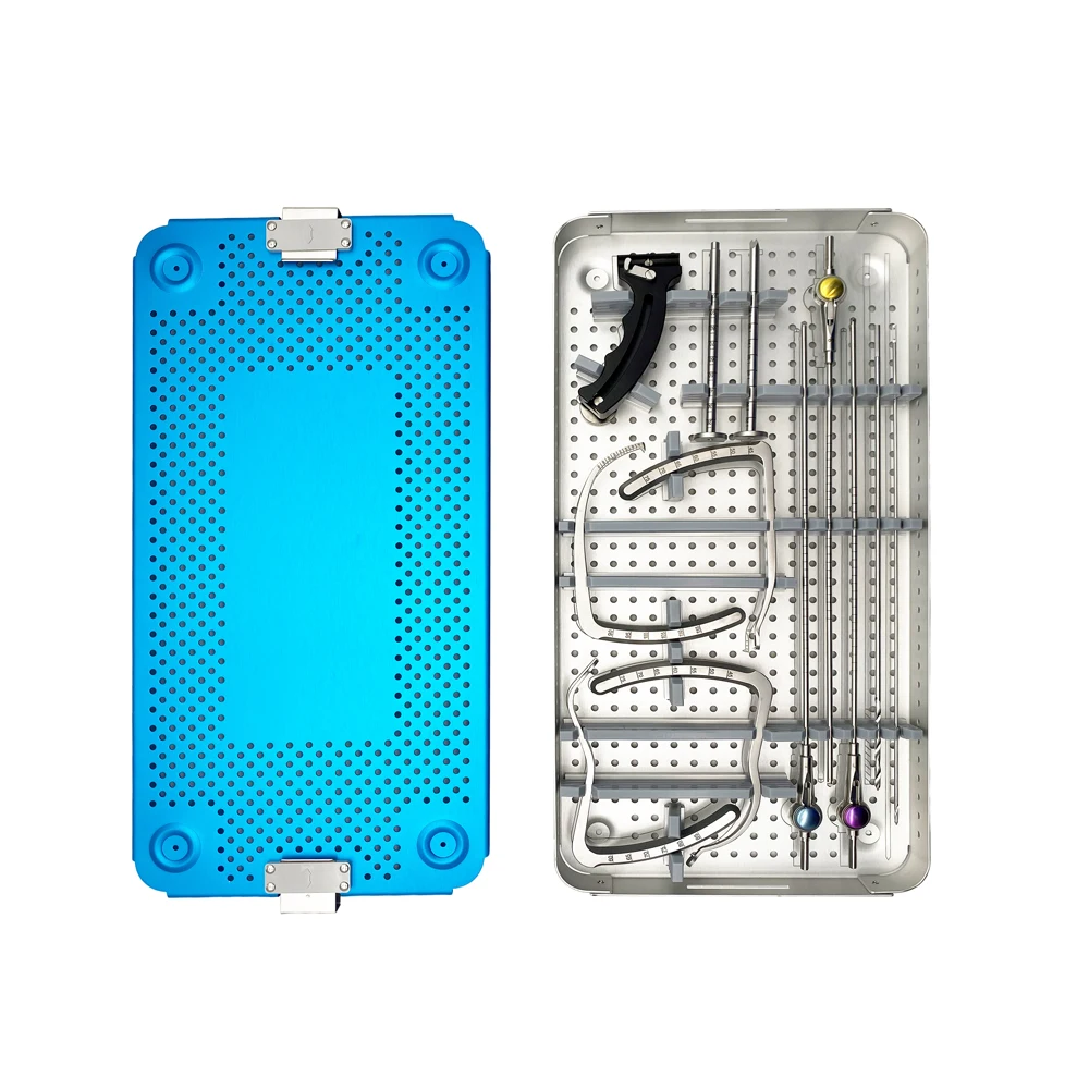 Набор ортопедических инструментов Набор универсальных инструментов для реконструкции спиртных связок
Набор ортопедических инструментов Набор универсальных инструментов для реконструкции спиртных связок