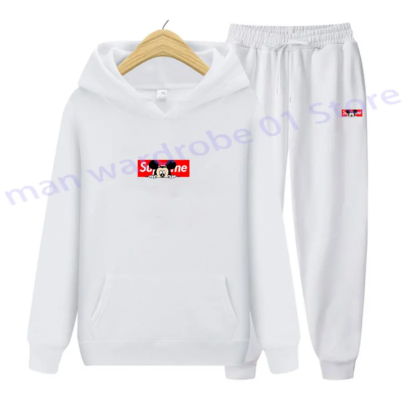 Disney-Men's and Women's Mickey Stitch Sports Hoodie Set, Casual Sweatshirt, Couple Style, Spring and Autumn, Everyday Shopping
Disney-Men's and Women's Mickey Stitch Sports Hoodie Set, Casual Sweatshirt, Couple Style, Spring and Autumn, Everyday Shopping