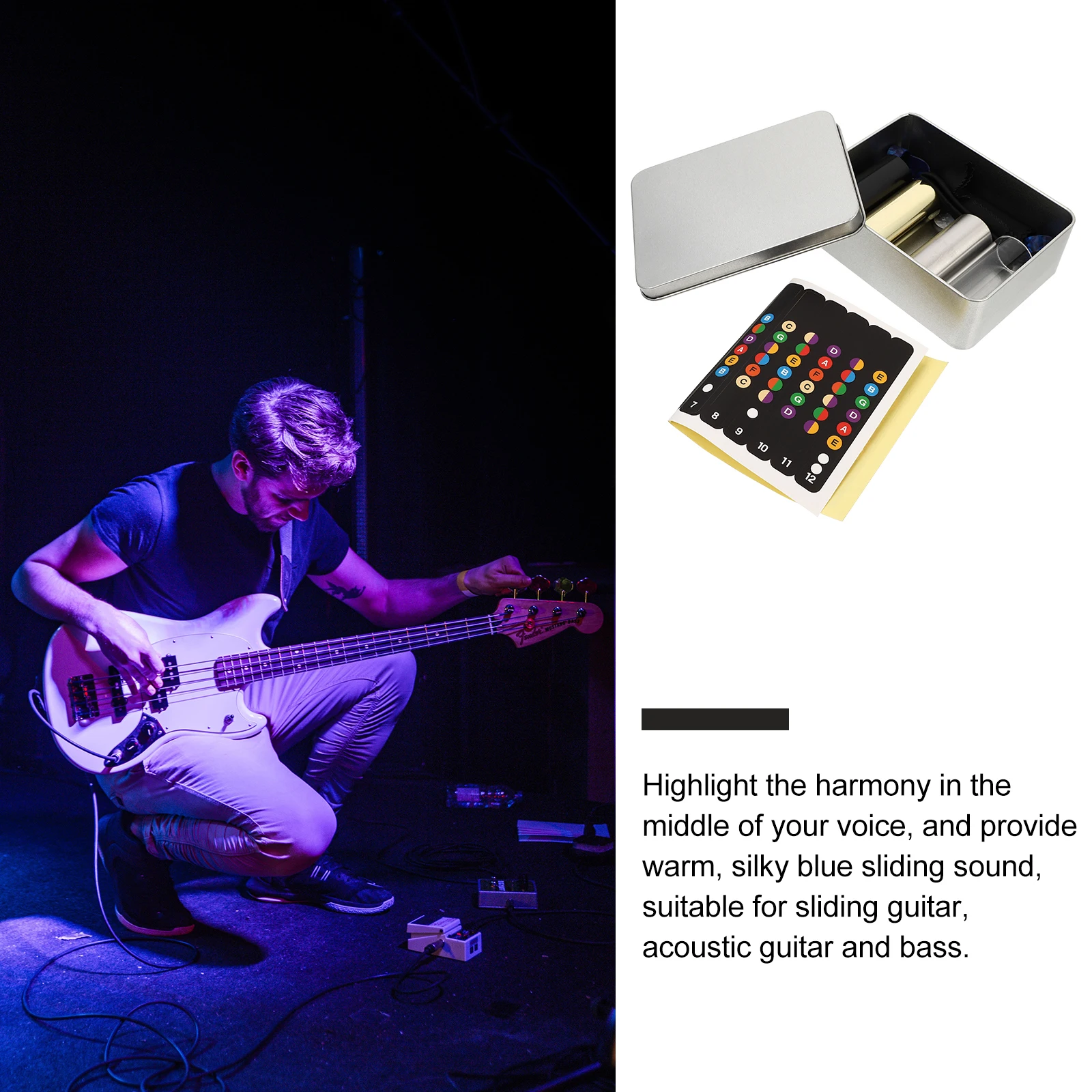 Finger Sliding Stick Set Guitar Slide Kit Accessory Acoustic Shine and Pick Bundle Slides for Picks Accessories
Finger Sliding Stick Set Guitar Slide Kit Accessory Acoustic Shine and Pick Bundle Slides for Picks Accessories