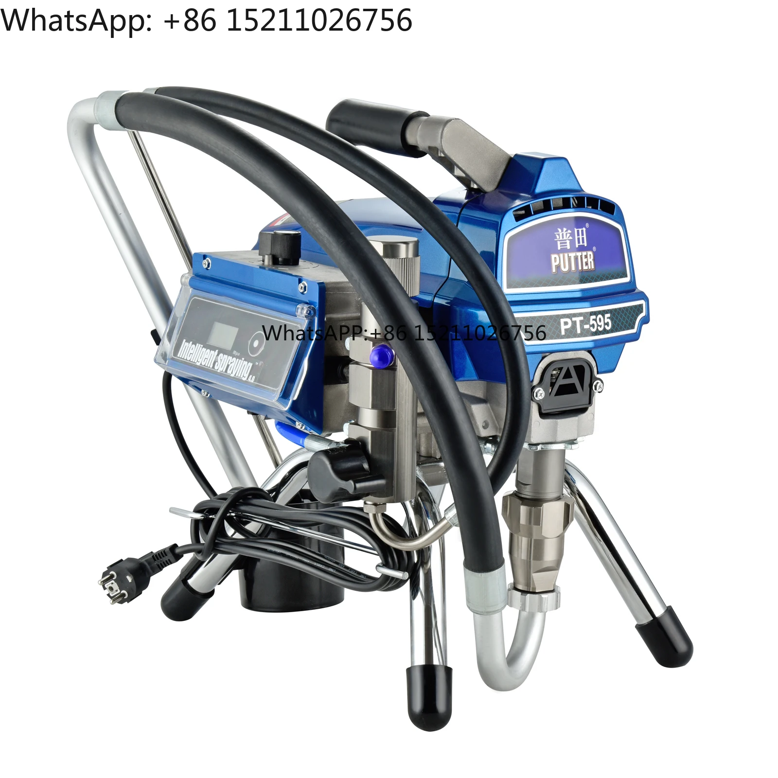 Complete Accessories PT595 1500w 2.5L Electric Airless Paint Sprayer for Decoration Putty Spraying Machine
Complete Accessories PT595 1500w 2.5L Electric Airless Paint Sprayer for Decoration Putty Spraying Machine