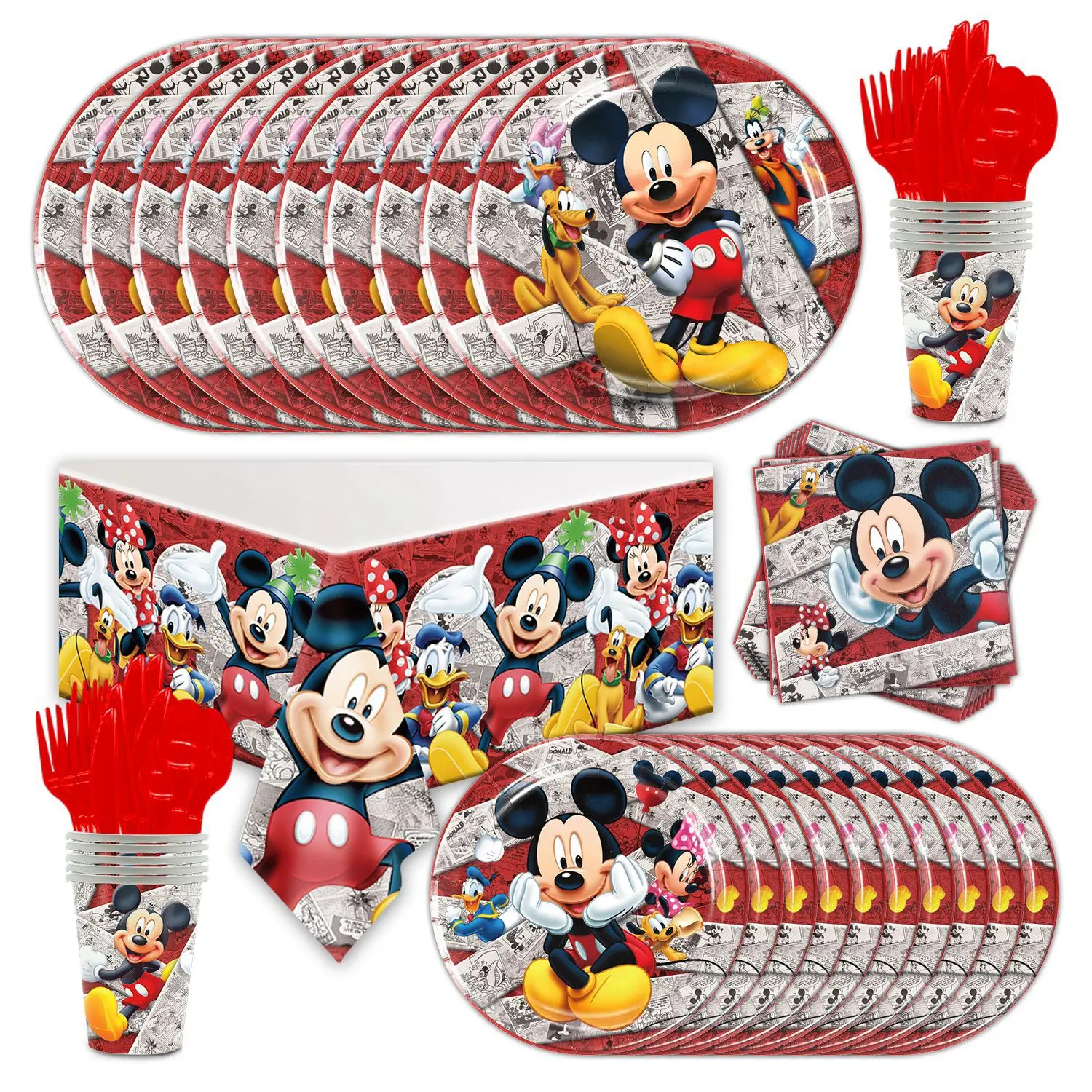 Disney Mickey Mouse Disposable Paper Tableware Set Napkin Plate Cup Birthday Party Decorations Decor Supplies Baby Shower Gift
Disney Mickey Mouse Disposable Paper Tableware Set Napkin Plate Cup Birthday Party Decorations Decor Supplies Baby Shower Gift