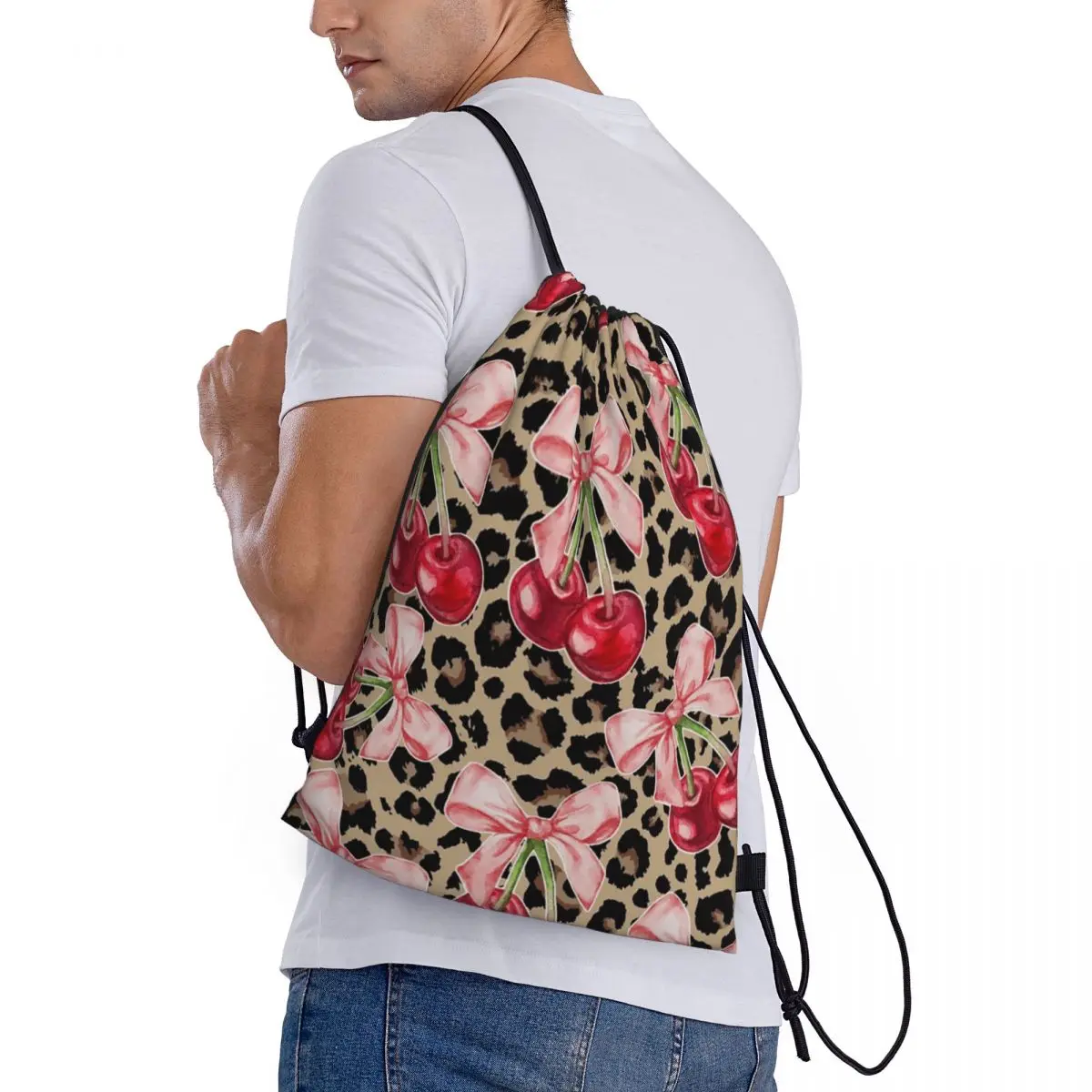 Cherry Backpacks Portable Drawstring Bags Sundries Bag Book Bags for Man Woman School
Cherry Backpacks Portable Drawstring Bags Sundries Bag Book Bags for Man Woman School