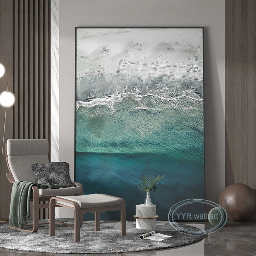 Green Canvas Mural Handmade Abstract Wall Art Decoration Oil Painting Modern Acrylic Texture Hanging Poster For Living Room Sofa
Green Canvas Mural Handmade Abstract Wall Art Decoration Oil Painting Modern Acrylic Texture Hanging Poster For Living Room Sofa