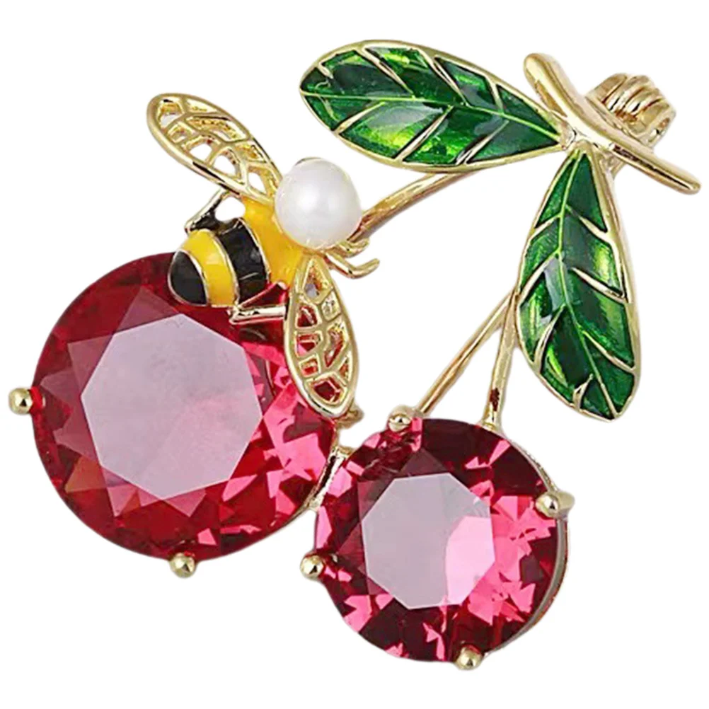 Cherry Brooch Pin Women Fashion Lightweight Portable Delicate Making Smooth Edges Sturdy Material Everyday Wear Parties
Cherry Brooch Pin Women Fashion Lightweight Portable Delicate Making Smooth Edges Sturdy Material Everyday Wear Parties