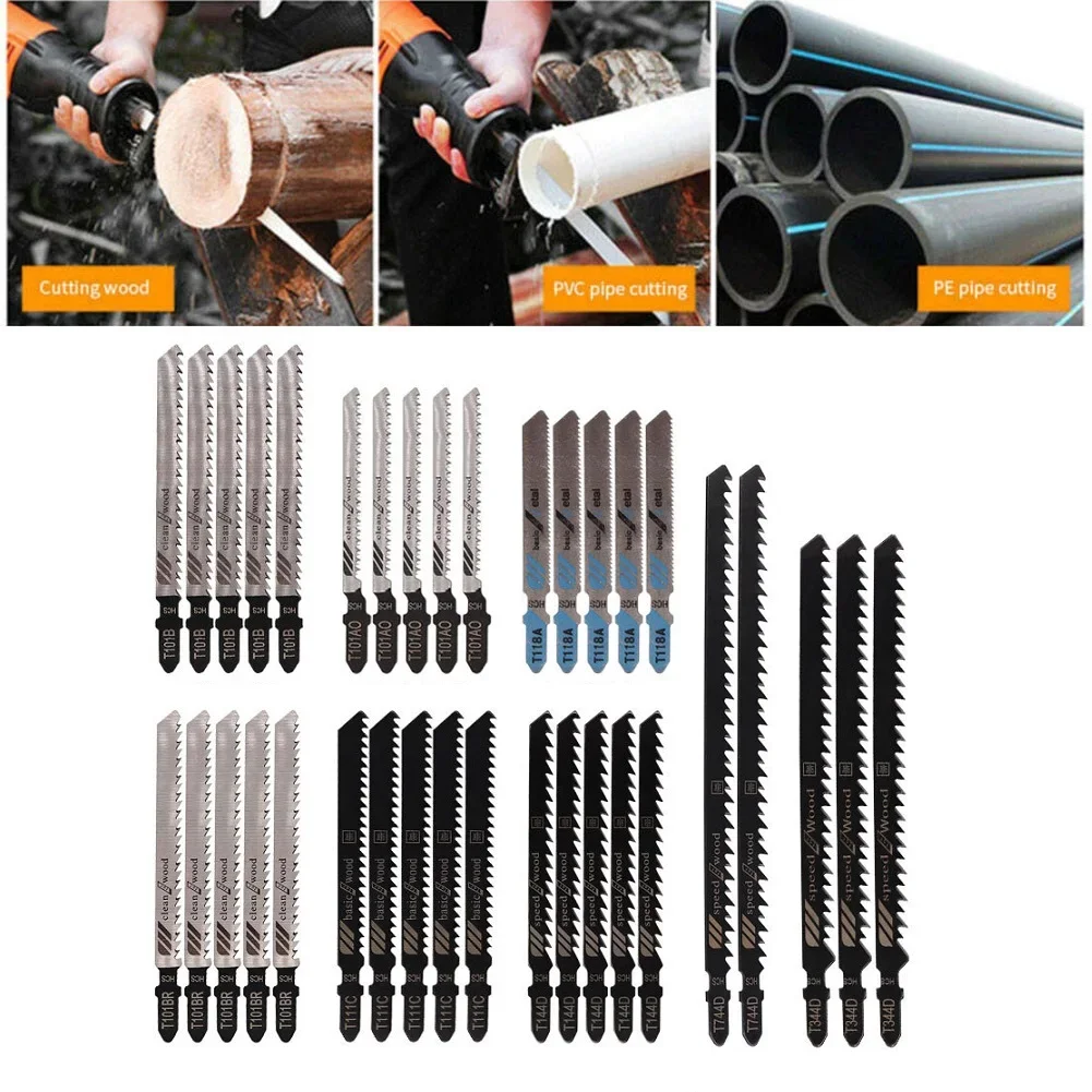 35pcs High Carbon Steel Jigsaw Blades Set For Wood Plastic And Metal Cutting Blades Set Multi-Purpose Jig Saw Blades
35pcs High Carbon Steel Jigsaw Blades Set For Wood Plastic And Metal Cutting Blades Set Multi-Purpose Jig Saw Blades