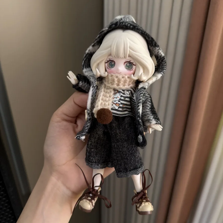 New Hot-selling Bjd Doll Clothes Cute Fun Chicken Leg Shape Hat Denim Overalls Suit Simple Striped Top Plaid Hooded Jacket
New Hot-selling Bjd Doll Clothes Cute Fun Chicken Leg Shape Hat Denim Overalls Suit Simple Striped Top Plaid Hooded Jacket