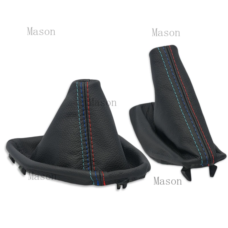 R+ Suitable for BMW E39 95-03 GEAR SHIFT BOOT + HANDBRAKE GAITER Leather STITCH MPower
R+ Suitable for BMW E39 95-03 GEAR SHIFT BOOT + HANDBRAKE GAITER Leather STITCH MPower