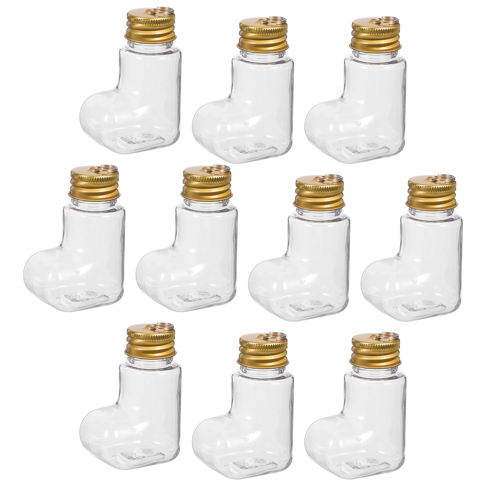 20Pcs Christmas Clear Plastic Bottles 50ml Sock Shape Fillable Wishing Bottles Hanging Ornaments DIY Holiday Gifts
20Pcs Christmas Clear Plastic Bottles 50ml Sock Shape Fillable Wishing Bottles Hanging Ornaments DIY Holiday Gifts