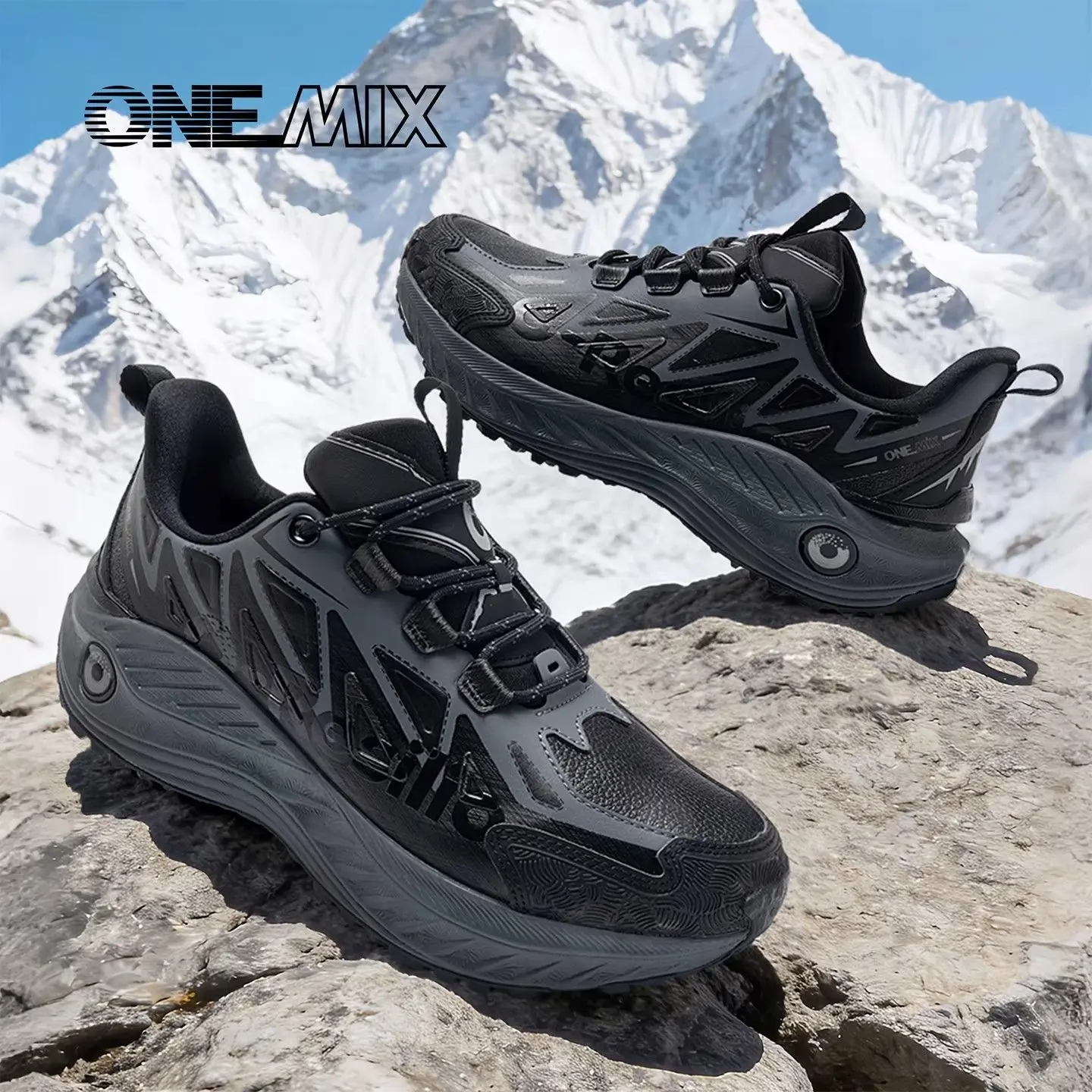 OneMix Outdoor Hiking Shoes – Leather-Upper, Water-Repellent, Spring Travel & Trekking Footwear for Hiking and Fitness
OneMix Outdoor Hiking Shoes – Leather-Upper, Water-Repellent, Spring Travel & Trekking Footwear for Hiking and Fitness