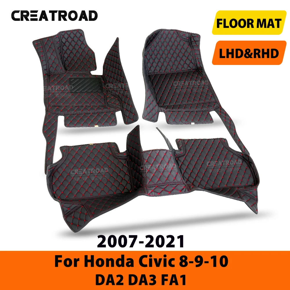 Для Honda Civic8 DA2 Civic9 DA3 Civic10 FA1 2007-2021 автомобильный напольный коврик на заказ автомобильный ковер аксессуары для интерьера защитные
Для Honda Civic8 DA2 Civic9 DA3 Civic10 FA1 2007-2021 автомобильный напольный коврик на заказ автомобильный ковер аксессуары для интерьера защитные