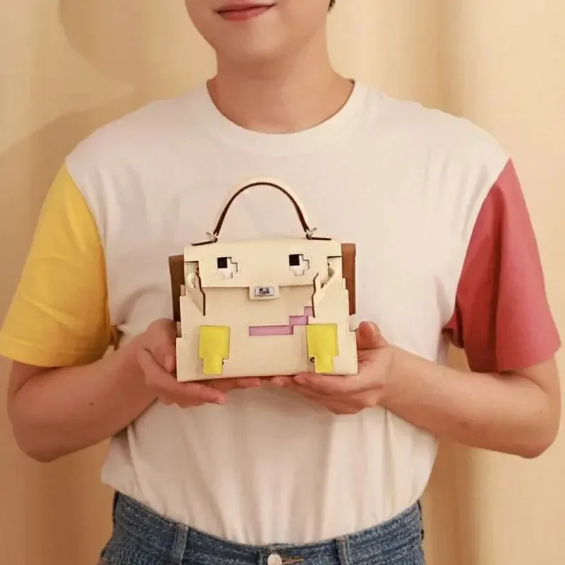 Women's Mosaic Robot Vintage Lock Famous Designer Brand Luxury Aesthetic Y2k Messenger Square Shoulder Crossbody Bag Female Sale
Women's Mosaic Robot Vintage Lock Famous Designer Brand Luxury Aesthetic Y2k Messenger Square Shoulder Crossbody Bag Female Sale