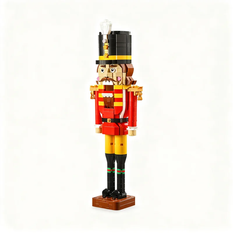 705PCS MOC Collectible Display Nutcracker Model DIY Creative Ideas Toy Assembly Puzzle Birthday Gift Bricks Holiday Gifts
705PCS MOC Collectible Display Nutcracker Model DIY Creative Ideas Toy Assembly Puzzle Birthday Gift Bricks Holiday Gifts