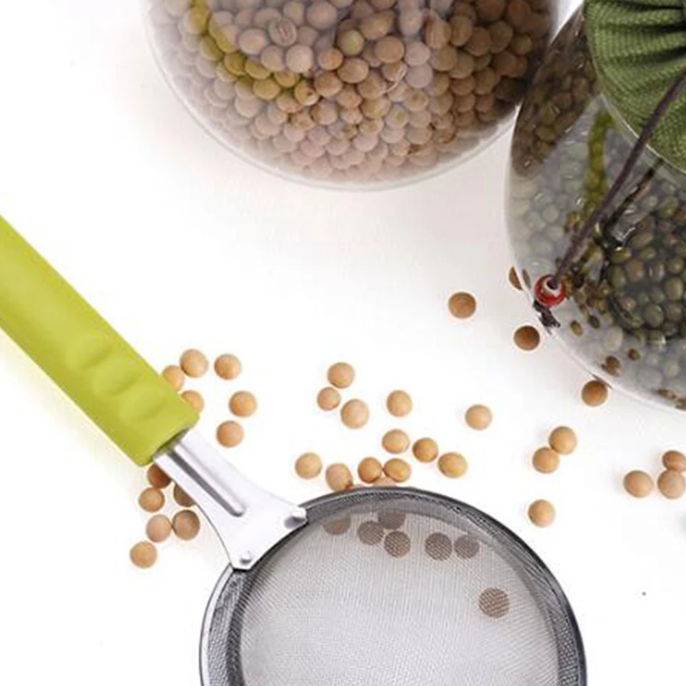 2pcs Handheld Flour Sifter Stainless Steel Powder Mesh Lightweight Rust Resistant Easy Cleaning Cake Baking Cookie Pastry Pizza
2pcs Handheld Flour Sifter Stainless Steel Powder Mesh Lightweight Rust Resistant Easy Cleaning Cake Baking Cookie Pastry Pizza