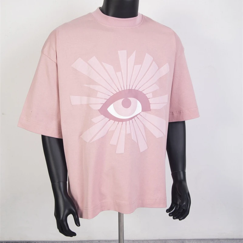 Black pure cotton House of errors T-shirt with embroidered eyes and oversized loose fitting men's street clothing
Black pure cotton House of errors T-shirt with embroidered eyes and oversized loose fitting men's street clothing