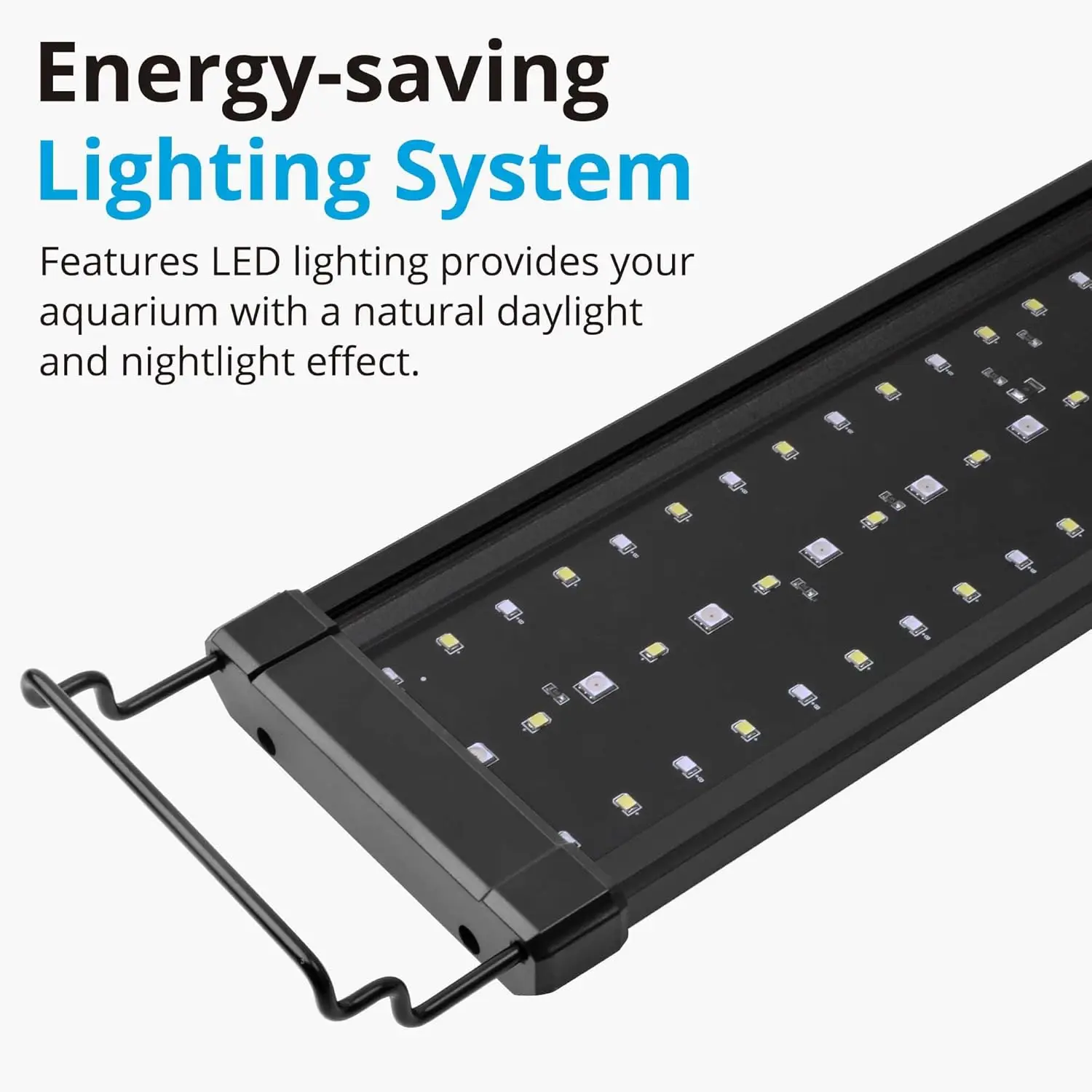 Saltwater Aquarium Light, Marine LED Fish Tank Light for Coral Reef Tanks, 2-Channel Timer Included, 30 to 36-Inch, 32-Watt
Saltwater Aquarium Light, Marine LED Fish Tank Light for Coral Reef Tanks, 2-Channel Timer Included, 30 to 36-Inch, 32-Watt