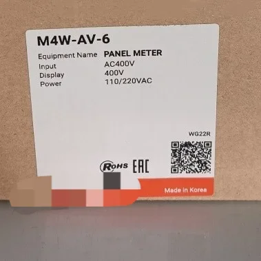New and Original 1PC NEW M4W-AV-6 Digital Panel Meters Voltmeter
New and Original 1PC NEW M4W-AV-6 Digital Panel Meters Voltmeter
