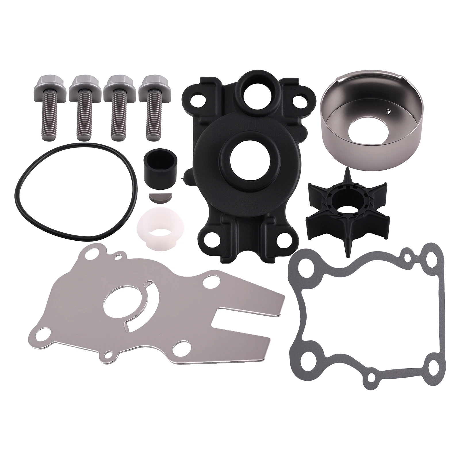 Marine Impeller Kit for Yamaha Outboard 40HP 50HP 60HP 1995-2009 63D-44311-00
Marine Impeller Kit for Yamaha Outboard 40HP 50HP 60HP 1995-2009 63D-44311-00